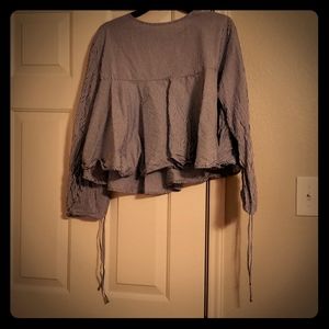 Heart&Hips Long Sleeve Crop Top